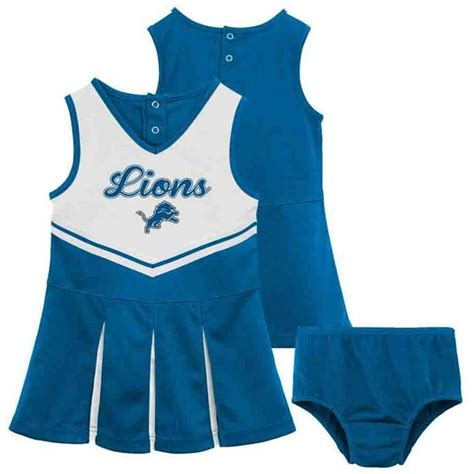 detroit lions cheerleader uniform|detroit lions apparel for kids.